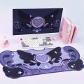 Extremely gaming mouse pad laptop pad oversized office desk mat dark wind non-slip lock edge thickened soft mats. 