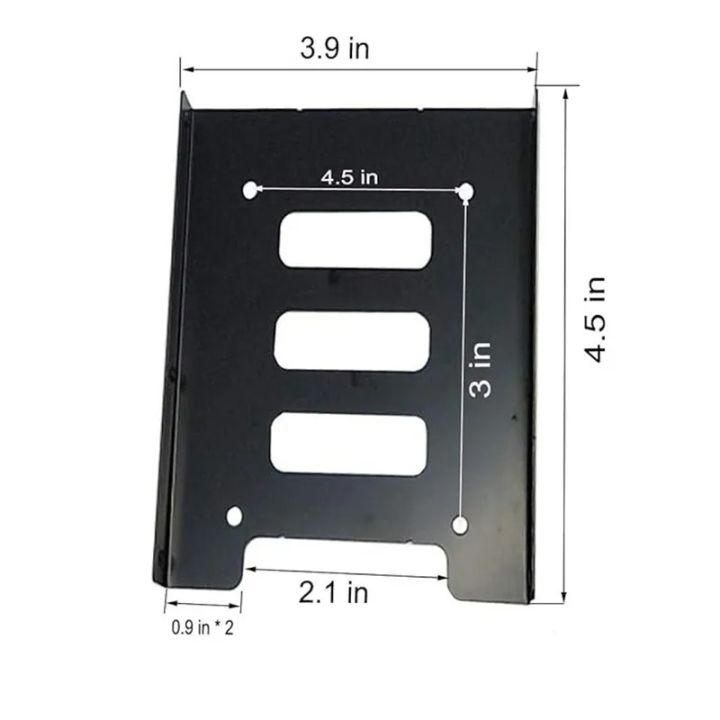 LDPCSJ%20Metal%20SSD%20HDD%20Adapter%20Bracket%202.5%20to%203.5%20Inch%20SATA%20Compatible%20PC%20Case%20Mobile%20Use%20Portable%20Hard%20Drive%20Mounting%20Kit%20-%20Image%206