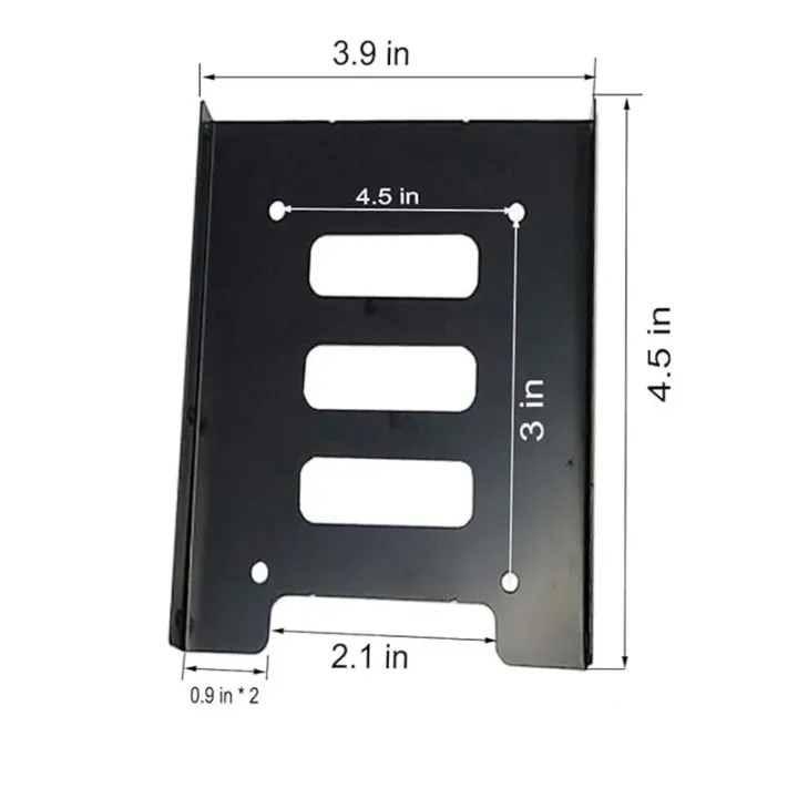 LDPCSJ%20Metal%20SSD%20HDD%20Adapter%20Bracket%202.5%20to%203.5%20Inch%20SATA%20Compatible%20PC%20Case%20Mobile%20Use%20Portable%20Hard%20Drive%20Mounting%20Kit%20-%20Image%206