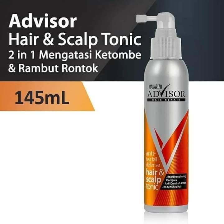 MAKARIZO%20ADVISOR%20anti%20hair%20fall%20defense%20hair%20&%20scalp%20tonic%20ROOT%20STRENGTHENING%20AND%20REDUCE%20DANDRUFF%20MEMPERKUAT%20AKAR%20RAMBUT%20DAN%20MENGURANGI%20KETOMBE%20145ml%20-%20Image%203