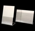Customize Desktop QR code stand brochure stand Leaflet display stand for desktop 8"x6" Menu display. 