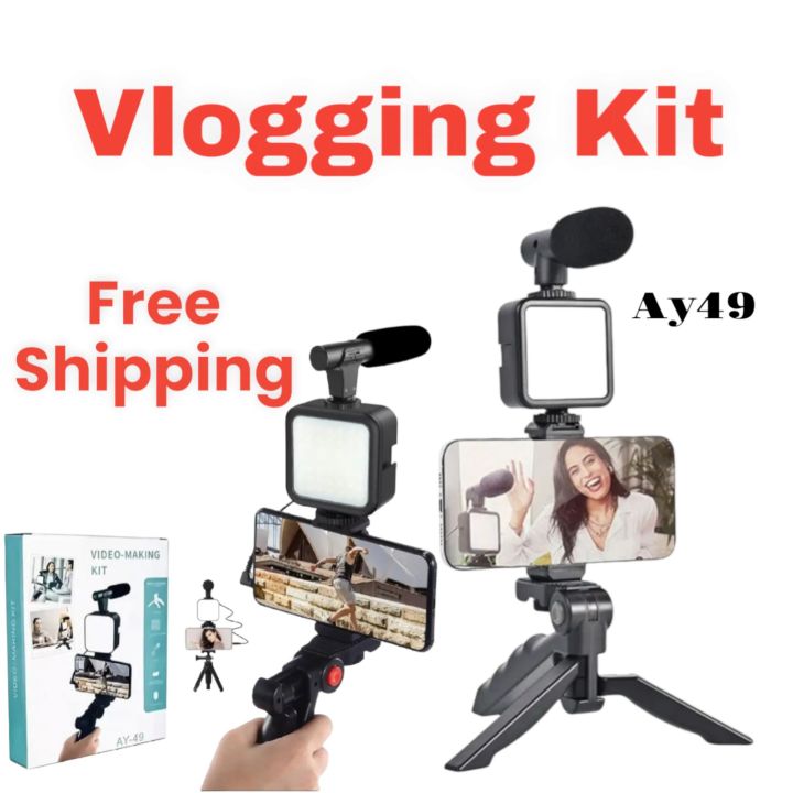 "AY49%20Vlogging%20Kit%20%7C%7C%204K%20Camera%20%7C%7C%20Vloggers%20Essentials%20%7C%7C%20Content%20Creators%20Bundle%20%7C%7C%20YouTube%20Starter%20Kit%20%7C%7C%20Vlogging%20Equipment%20%7C%7C%20Filmmaking%20Gear%20%7C%7C%20Social%20Media%20Production%20%7C%7C%20Influencer%20Kit%20%7C%7C%20Video%20Camera%20Kit%20%7C%7C%20Online%20Content%20Creation%20%7C%7C%20AY49%20Vlog%20Kit"%20-%20Image%202
