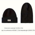 2In1 Winter Balaclava Beanie Hat Knitted Full Face Mask Warm Ski Cycling Cap Men Women Outdoor Sports Earmuffs Hat.