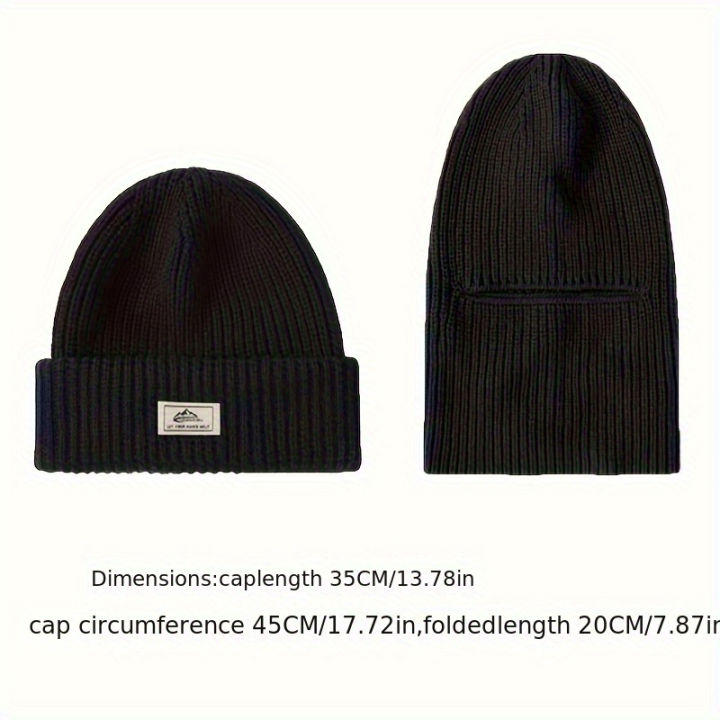 2In1%20Winter%20Balaclava%20Beanie%20Hat%20Knitted%20Full%20Face%20Mask%20Warm%20Ski%20%20Cycling%20Cap%20Men%20Women%20Outdoor%20Sports%20Earmuffs%20Hat%20-%20Image%205