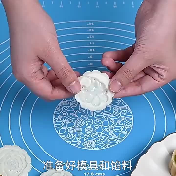 1set DIY Baking Mooncake Mold Hand Press Cookie Stamp Moon for Cake Decor Pastry diy Tool Bakeware Bar Tool Mid Autumn Festival
