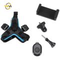 Motorcycle Helmet Chin Action Camera Mobile Phone Mounting Bracket. 
