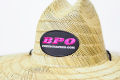 BPO fishing straw hat. 