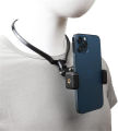 Hands Free Wearable Neck Holder Lazy Phone Stand Universal Hanging Mount for IPhone 15ProMax Samsung GoPro Dock Station Bracket. 
