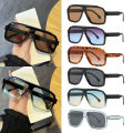 Hiking 1pcs Oversized Square Anti Light Glasses Women Men Thick Frame Brand Eyewear Female Fashion Chic Polygon Black Shades. 