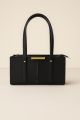 Trendy Women’s Shoulder Bag 💖 Premium Faux Leather Handbag 👜 with Gold Detailing ✨ Fixed Strap & Top Handle Carry. 