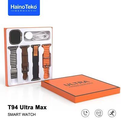 Haino Teko T94 Ultra Max Smartwatch With 4 Straps!