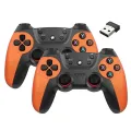 BOYHOM Wireless doubles game Controller For Linux/Android phone For Game Box Game stick PC Smart TV Box 2.4G gamepad Joystick. 