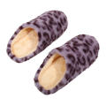 Indoor Bedroom Women Men Floor Shoes Winter Household Fur Slippers Leopard Print Soft Warm House Slides lining color random. 