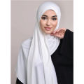 Instant Hijab Scarf for Women Muslim Easy To Wear Jersey Head Scarf Wrap Thin Breathable Soft Sunscreen Pullover Head Wrap. 