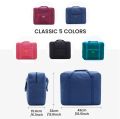 peck of 2 Large Capacity Foldable WOOL FELT Travel Bag Mommy Bag Maternity Business Trip Picnic Handbag Storage. 