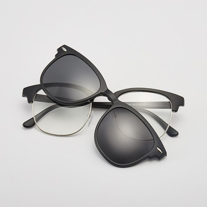 6%20In%201%20Men%20Women%20Polarized%20Optical%20Magnetic%20Sunglasses%20Clip%20Magnet%20Clip%20on%20Sunglasses%20%20Clip%20on%20Sun%20Glasses%20Frame%20And%20Bag%20-%20Image%205