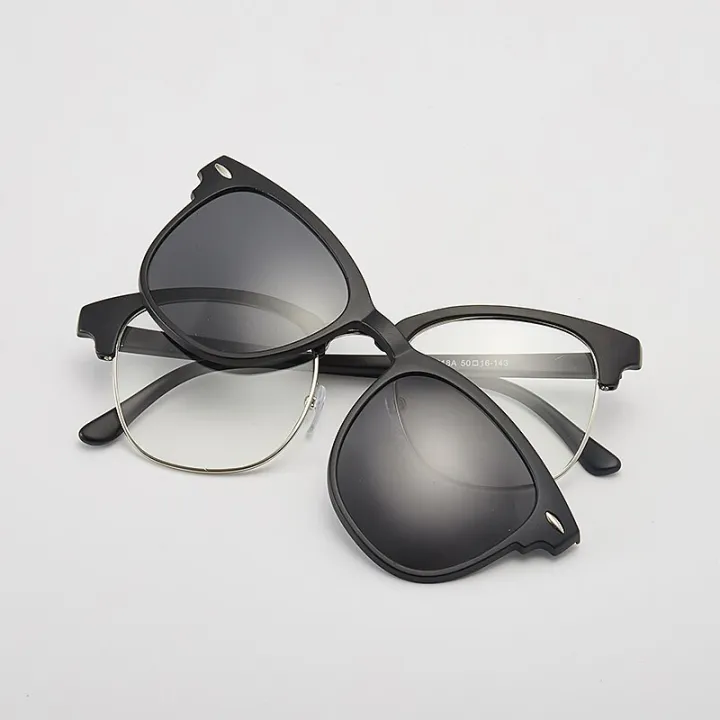 6%20In%201%20Men%20Women%20Polarized%20Optical%20Magnetic%20Sunglasses%20Clip%20Magnet%20Clip%20on%20Sunglasses%20%20Clip%20on%20Sun%20Glasses%20Frame%20And%20Bag%20-%20Image%205