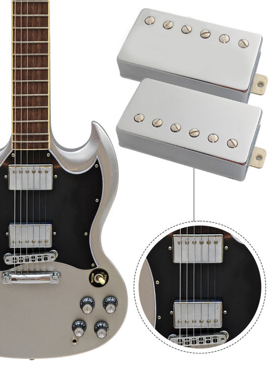 Phrilam%20Pro%20LP%20%20Vintage%20Alnico%205%20Covered%20Humbucker%20Neck%20Bridge%20Pickups%20Set%20%207.6/8.8K%20for%20LP%20Style%20Electric%20Guitar%20-%20Image%205