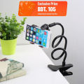 Universal Flexible Mobile Phone Holder Adjustable Stand with Bendable Arm, Compatible with All Devices.