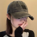 2026 New Retro Washed Cotton Baseball Cap Unisex Letter Embroidery Caps Adjustable Casual Outdoor Streetwear Sports Dad Hats.