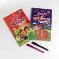 Magic Writing Book All in One Bangla, Arabic, English, Number And Printing Writing - Magic Book Multicolor. 