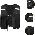 Running Vest for Women Men, Adjustable Chest Strap Running Hydration Vest Lightweight Reflective Hydration Backpack for Marathon.