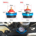 Car Motorcycle Styling Thermo Radiator Cap Tank Cover Water Temperature Gauge with Utility Safe 0.9 Bar/ 1.1 Bar/1.3 Bar. 