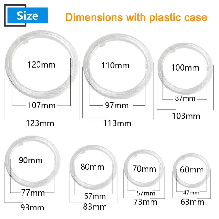 2X60MM%2070MM%2080MM%2090MM%20100MM%20110MM%20Car%20LED%20COB%20Angel%20Eyes%20Halo%20Ring%20Lamp%20Daytime%20Running%20Light%2012V%20Fog%20Headlight%20Decorative%20Light%20-%20Image%206