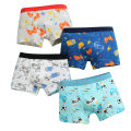 4/8/12 Pcs Boys Boxer sets Briefs Kids Cotton Underwear Baby Underpants Teenager Cartoon Dinosaur Print Soft Children Panties.