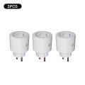 MOES TUYA Smart Matter 16A Plug Wi-Fi Socket Power Monitor Smart Timer Outlet Support  Homekit Works With Alexa  Home. 