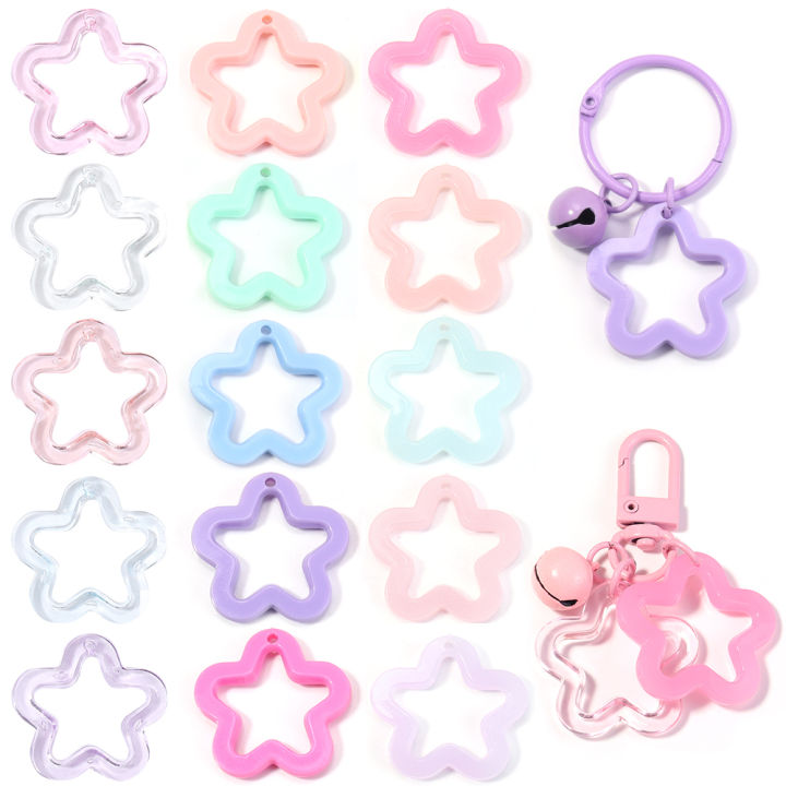 30pcs/lot%20Colorful%20Acrylic%20Star%20Pendants%2030mm%20Hollow%20Stars%20Charms%20Pendant%20Loose%20Spacer%20Bead%20For%20DIY%20Jewelry%20Making%20Keychain%20-%20Image%205