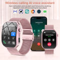LIGE Smart Watch Women 2.2" Curved Display BT Call 100+ Sports Mode Flashlight Body Temperature Health Monitor Men's Smartwatch. 