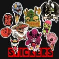 Laptop MacBook Stickers 5 famous Brand Logo Stickers Funny Sticker Decal. 