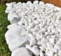 White very big Pebbles/ Stones for Garden and
Aquarium 1kg pack. 
