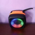 X-911 Bluetooth 5.0 USB, AUX, TF Card & FM Radio Supported RGB Lighting Speaker. 