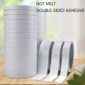 50M Strong Tape Sticker Double Sided Adhesive Tape Ultra-thin White for Home Office Craft Double Sided Tape Sticky Paper.
