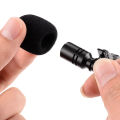 Lavalier 3.5mm Mini Microphone USB Condenser Professional Microphone For Phone Laptop PC Computer Lapel Clip-on Type C Micro Mic.