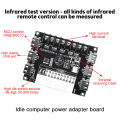 24 Pins ATX Power Supply Breakout Board and Acrylic Case Kit Module Adapter Power Connector Support 12V -12V 5V 5VSB 3.3V. 