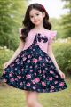 1-2 Years 1 piece Girls Summer Fancy Frock/Baby Girl Tops . Premium quality Dress.