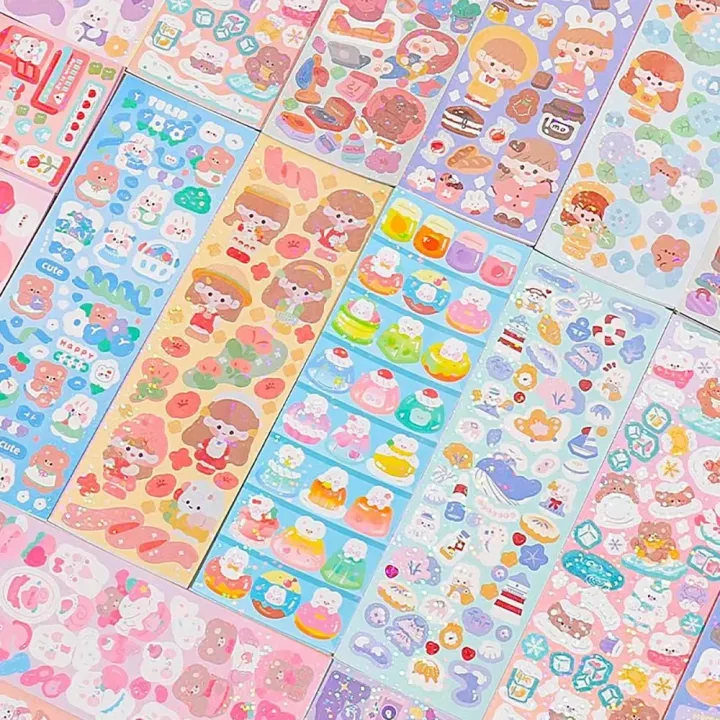 20-1000%20PCS%20Cute%20Stickers%20Kawaii%20Cartoon%20Laser%20Sticker%20No%20repeat%20for%20Diary%20Kid%20DIY%20School%20Students%20Decoration%20Stationery%20-%20Image%206