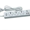PowerHub Pro: 3-Socket + 3 USB Computer Extension Board – Ultimate Power and Connectivity Solution Extension Lead |. 