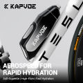 Kapvoe New 600ml Bike Water Bottle Sports Outdoor MTB Road Cycling Extremely Fast Pneumatic Refill Kettle Food-grade Kettle.