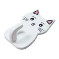 "Pack of 4 Pcs Kitchen & Bathroom Multipurpose Cat Kitty Wall Hanging Hooks - Adorable Cat Wall Hooks - Kitty Shaped Wall Hangers - Versatile Wall Hooks for Kitchen and Bathroom - Cute Cat Wall Decor - Cat Design Wall Mount Hooks. 