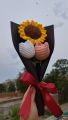Crochet flower bouquet gift #crochet #flowers #gift #bouquet #crochetgift #mothers day gift. 
