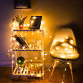 LED Star Fairy Lights Outdoor Chain Lights Garland Bulb String Lights Party Home Wedding Terrace Garden Christmas Decoration home decoration item. 