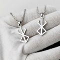 Game Berserk Behelit Badge Logo Sign Brand Of Sacrifice Sword Stainless steel Keychain Pendant Cosplay Props Accessories s.