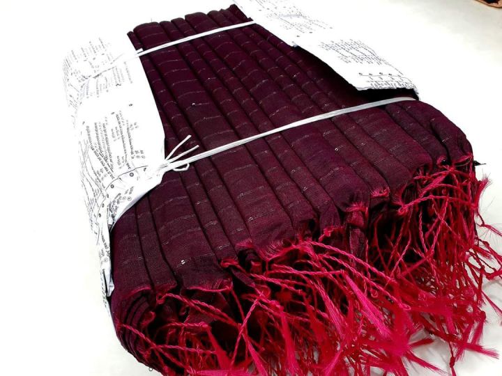 Trendy%20Tangail%20Halfsilk%20Chumki%20Saree%20for%20Women%20-%20Without%20Blouse%20Piece%20-%20Image%205