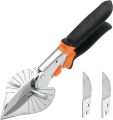 45-135 Degree Multi-Angle Mitre Scissors Cutter for PVC Pipe Wall Panel Molding Trim Wire Slot Angular Cutting Tool. 