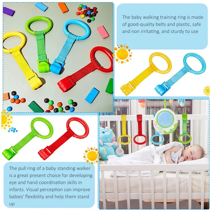 4/8Pcs%20Baby%20Hand%20Pull%20Rings%20Cribs%20Playpens%20Walking%20Training%20Rings%20Baby%20Stand%20up%20Assistant%20Rings%20Security%20Bed%20Hanging%20Pendants%20-%20Image%203