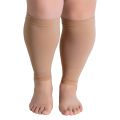 1 Pair Fitness Running Compression Sleeves Leg Calf Men 20-30mmHg Toeless Stockings Medical Varicose Veins Sock. 